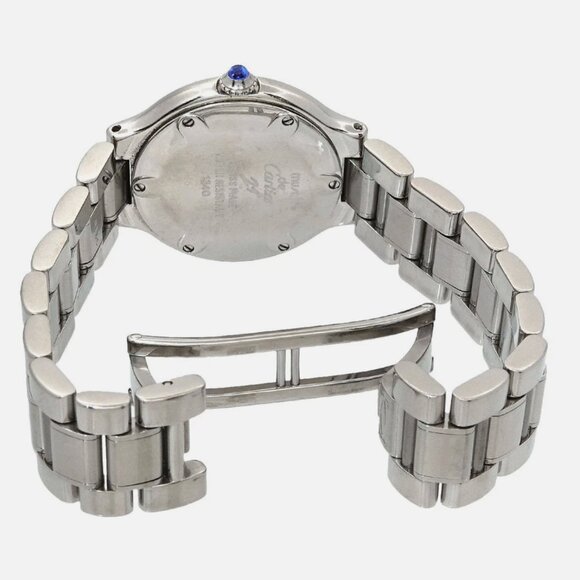 Cartier Must 21 31mm Ladies Quartz Silver Dial Watch main image 5